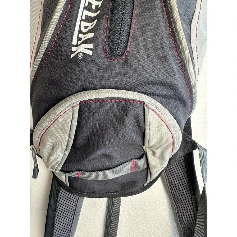 CamelBak Annadel Hydration Backpack Gray Pink Hiking Cycling No Bladder